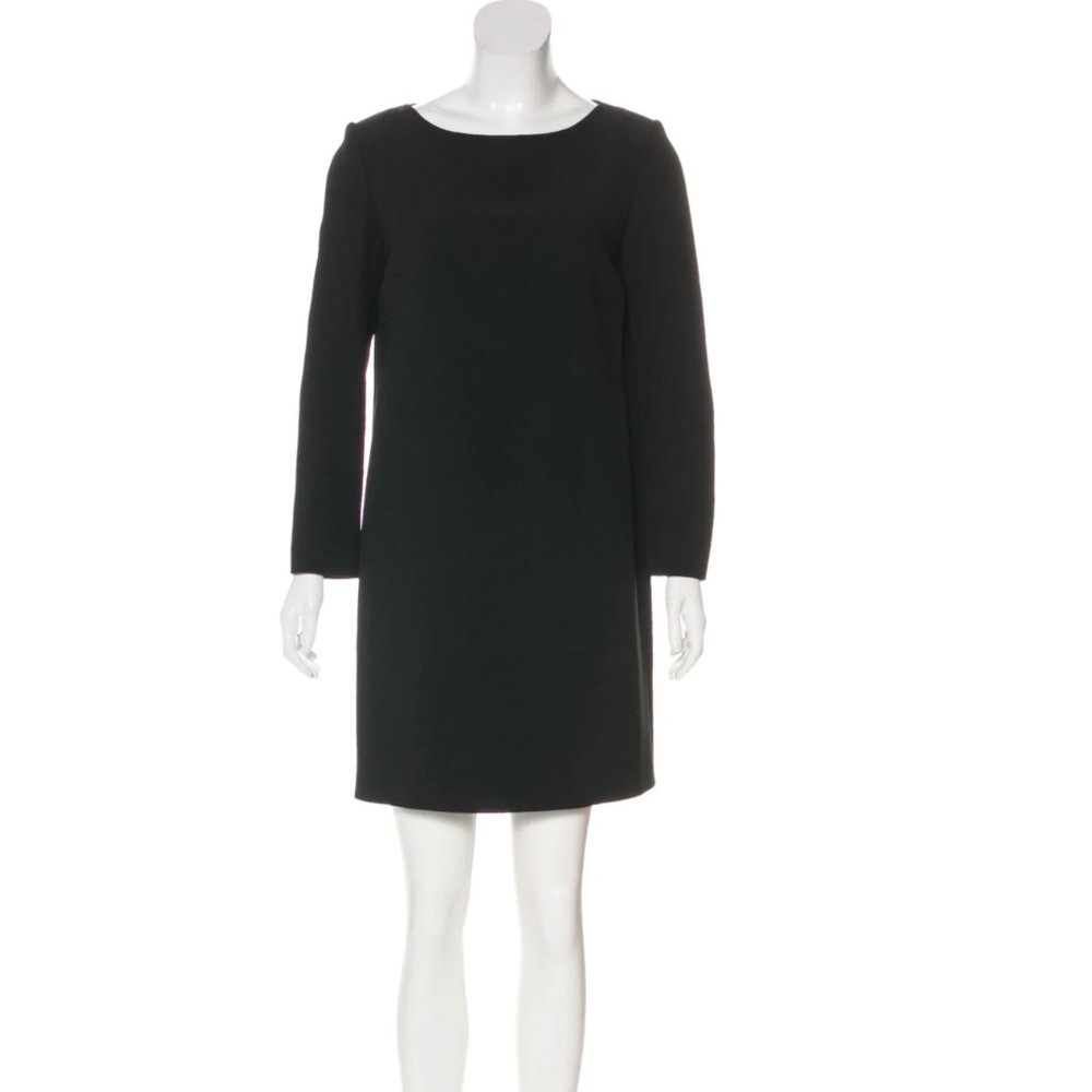 SAINT LAURENT Long Sleeve Mini Dress Size: M | US8